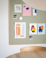 Pinbōdo opslagstavle - Midori/grøn - 100x120