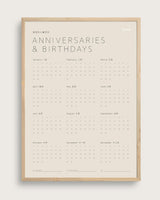 #161 Anniversaries & Birthdays, Lys - 50x70 cm