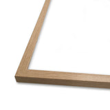 Oak frame (with plexiglass)