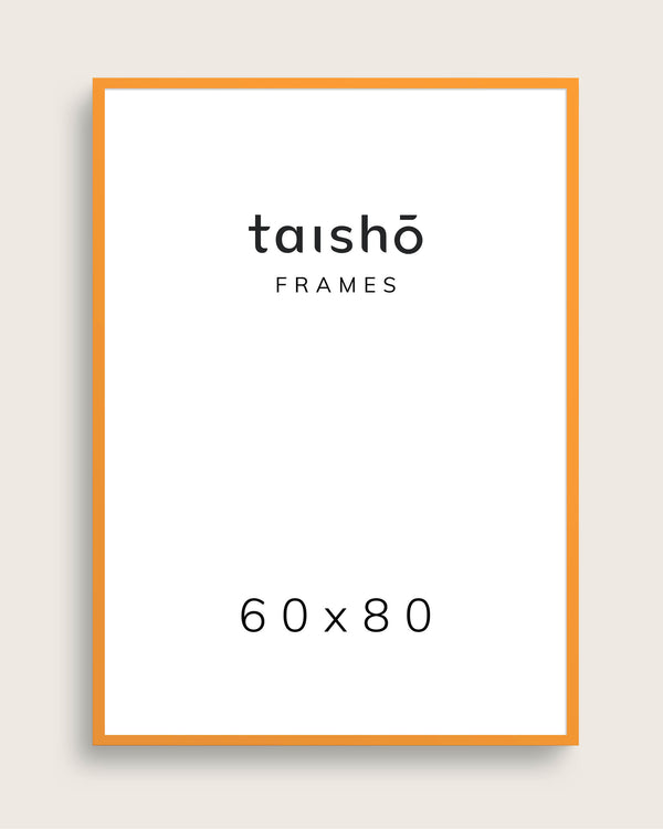 Orange frame - 60x80 cm