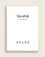 Yellow frame - 40x50 cm