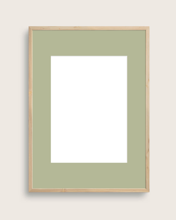 Passepartout - frame mat - green (without frame)