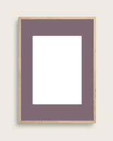 Passepartout - frame mat - lillac (without frame)