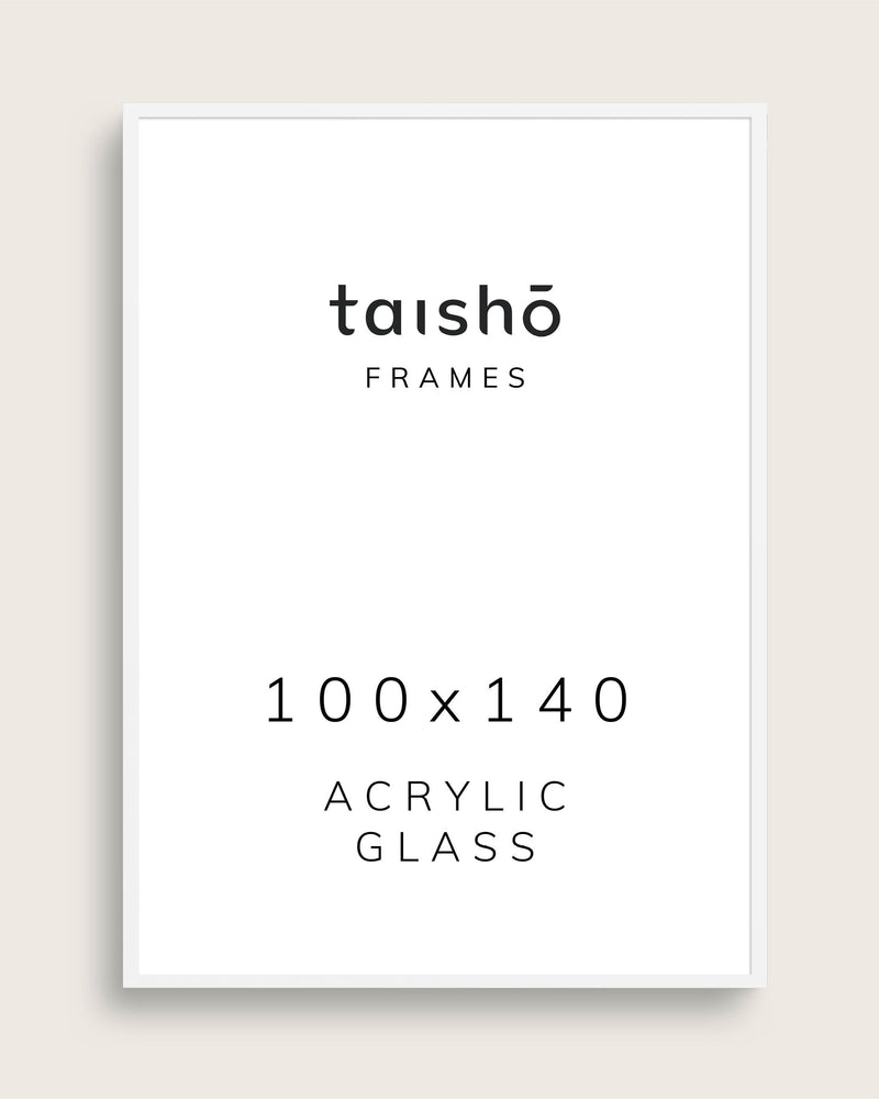White frame - 100x140 cm