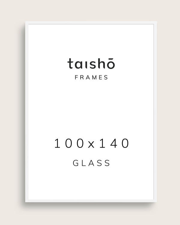 White frame - 100x140 cm