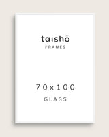 White frame - 70x100 cm